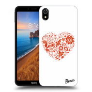 Picasee Silikónový prehľadný obal pre Xiaomi Redmi 7A - Big heart - cena, porovnanie