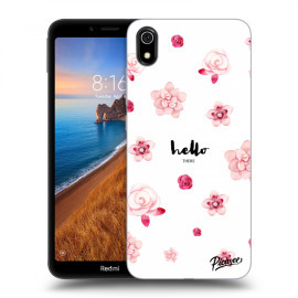 Picasee Silikónový čierny obal pre Xiaomi Redmi 7A - Hello there