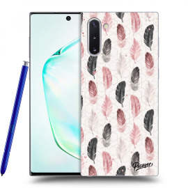 Picasee Silikónový prehľadný obal pre Samsung Galaxy Note10 N970F - Feather 2