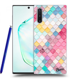 Picasee Silikónový prehľadný obal pre Samsung Galaxy Note10 N970F - Colorful roof