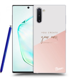 Picasee Silikónový prehľadný obal pre Samsung Galaxy Note10 N970F - You create your own opportunities