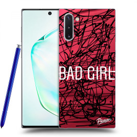 Picasee Silikónový prehľadný obal pre Samsung Galaxy Note10 N970F - Bad girl