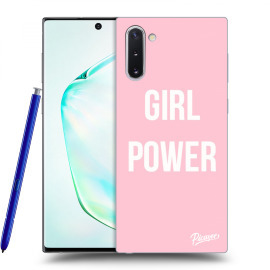 Picasee Silikónový prehľadný obal pre Samsung Galaxy Note10 N970F - Girl Power