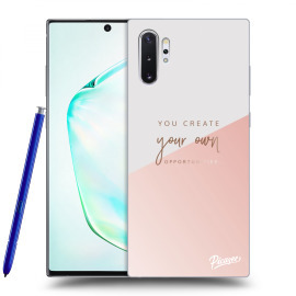 Picasee Silikónový prehľadný obal pre Samsung Galaxy Note10+ N975F - You create your own opportunities