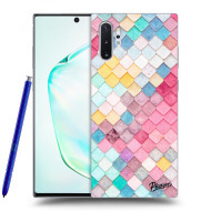 Picasee Silikónový prehľadný obal pre Samsung Galaxy Note10+ N975F - Colorful roof - cena, porovnanie