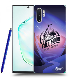 Picasee Silikónový prehľadný obal pre Samsung Galaxy Note10+ N975F - Wolf