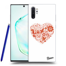 Picasee Silikónový prehľadný obal pre Samsung Galaxy Note10+ N975F - Big heart