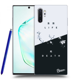 Picasee Silikónový čierny obal pre Samsung Galaxy Note10+ N975F - Life - Death