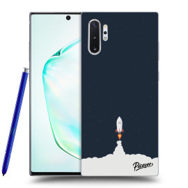 Picasee Silikónový čierny obal pre Samsung Galaxy Note10+ N975F - Astronaut 2