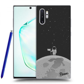 Picasee Silikónový čierny obal pre Samsung Galaxy Note10+ N975F - Astronaut