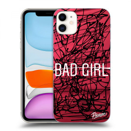 Picasee Silikónový prehľadný obal pre Apple iPhone 11 - Bad girl