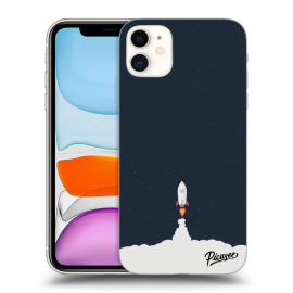 Picasee Silikónový prehľadný obal pre Apple iPhone 11 - Astronaut 2