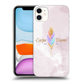 Picasee Silikónový prehľadný obal pre Apple iPhone 11 - Carpe Diem