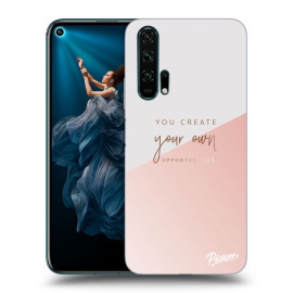 Picasee Silikónový prehľadný obal pre Honor 20 Pro - You create your own opportunities