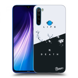 Picasee Silikónový prehľadný obal pre Xiaomi Redmi Note 8 - Life - Death