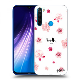 Picasee Silikónový prehľadný obal pre Xiaomi Redmi Note 8 - Hello there