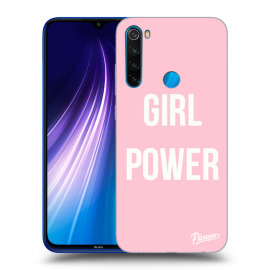 Picasee Silikónový čierny obal pre Xiaomi Redmi Note 8 - Girl Power