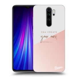 Picasee Silikónový prehľadný obal pre Xiaomi Redmi Note 8 Pro - You create your own opportunities