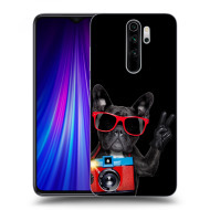 Picasee Silikónový čierny obal pre Xiaomi Redmi Note 8 Pro - French Bulldog - cena, porovnanie