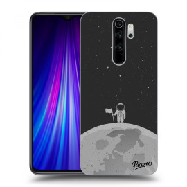 Picasee Silikónový čierny obal pre Xiaomi Redmi Note 8 Pro - Astronaut