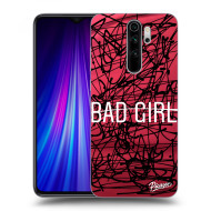 Picasee Silikónový čierny obal pre Xiaomi Redmi Note 8 Pro - Bad girl - cena, porovnanie