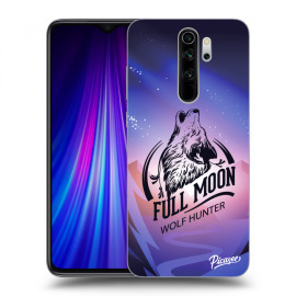 Picasee Silikónový čierny obal pre Xiaomi Redmi Note 8 Pro - Wolf