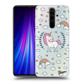 Picasee Silikónový prehľadný obal pre Xiaomi Redmi Note 8 Pro - Unicorn star heaven