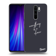 Picasee Silikónový prehľadný obal pre Xiaomi Redmi Note 8 Pro - Everything is a choice - cena, porovnanie