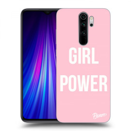 Picasee Silikónový prehľadný obal pre Xiaomi Redmi Note 8 Pro - Girl Power