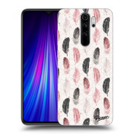 Picasee Silikónový čierny obal pre Xiaomi Redmi Note 8 Pro - Feather 2 - cena, porovnanie