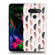 Picasee Silikónový prehľadný obal pre LG G8s ThinQ - Feather 2 - cena, porovnanie