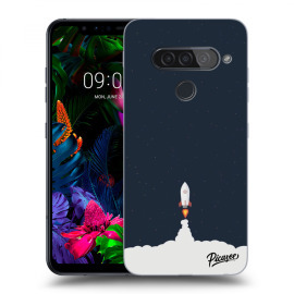 Picasee Silikónový prehľadný obal pre LG G8s ThinQ - Astronaut 2