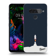 Picasee Silikónový prehľadný obal pre LG G8s ThinQ - Astronaut 2 - cena, porovnanie