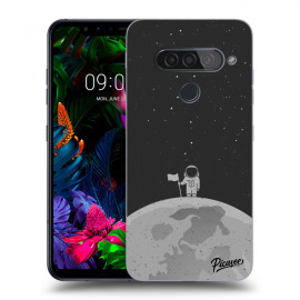 Picasee Silikónový prehľadný obal pre LG G8s ThinQ - Astronaut