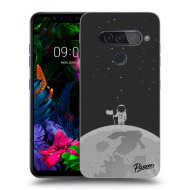 Picasee Silikónový prehľadný obal pre LG G8s ThinQ - Astronaut - cena, porovnanie