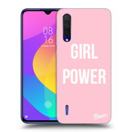 Picasee Silikónový čierny obal pre Xiaomi Mi 9 Lite - Girl Power