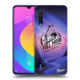 Picasee Silikónový čierny obal pre Xiaomi Mi 9 Lite - Wolf