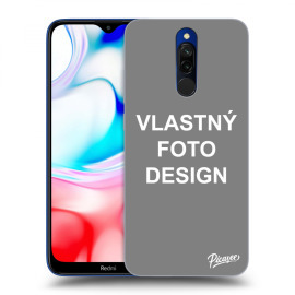 Picasee Silikónový prehľadný obal pre Xiaomi Redmi 8 - Vlastný design/motiv