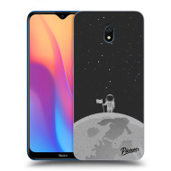 Picasee Silikónový prehľadný obal pre Xiaomi Redmi 8A - Astronaut - cena, porovnanie