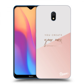 Picasee Silikónový prehľadný obal pre Xiaomi Redmi 8A - You create your own opportunities