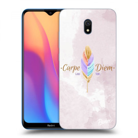 Picasee Silikónový prehľadný obal pre Xiaomi Redmi 8A - Carpe Diem