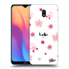 Picasee Silikónový prehľadný obal pre Xiaomi Redmi 8A - Hello there