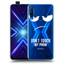 Picasee Silikónový prehľadný obal pre Honor 9X - Don't Touch My Phone