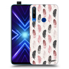 Picasee Silikónový prehľadný obal pre Honor 9X - Feather 2