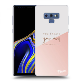 Picasee Silikónový čierny obal pre Samsung Galaxy Note 9 N960F - You create your own opportunities