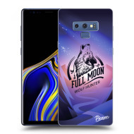 Picasee Silikónový čierny obal pre Samsung Galaxy Note 9 N960F - Wolf - cena, porovnanie