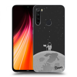 Picasee Silikónový čierny obal pre Xiaomi Redmi Note 8T - Astronaut