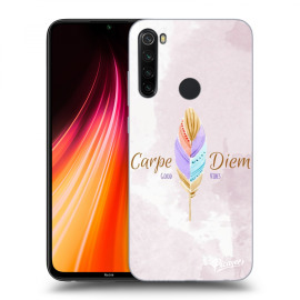 Picasee Silikónový čierny obal pre Xiaomi Redmi Note 8T - Carpe Diem