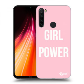 Picasee Silikónový čierny obal pre Xiaomi Redmi Note 8T - Girl Power