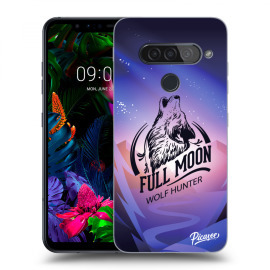 Picasee Silikónový prehľadný obal pre LG G8s ThinQ - Wolf